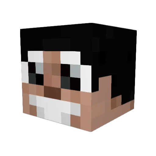 Revive__ Minecraft avatar head, 3D render