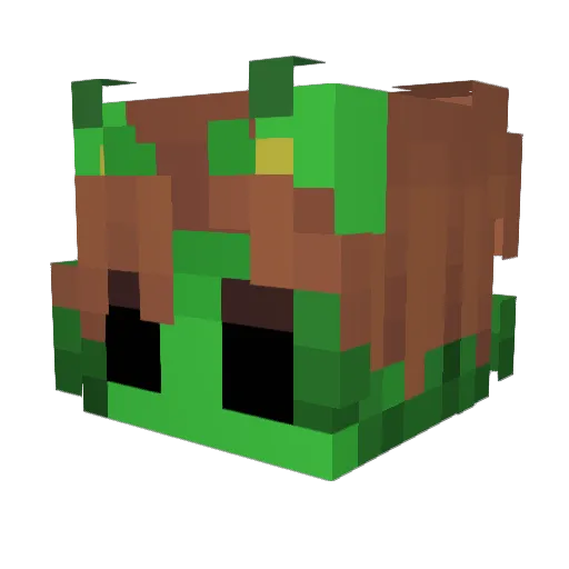 Revived_Dream Minecraft avatar head, 3D render