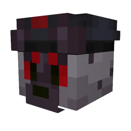 Revmatist Minecraft avatar head, 3D render