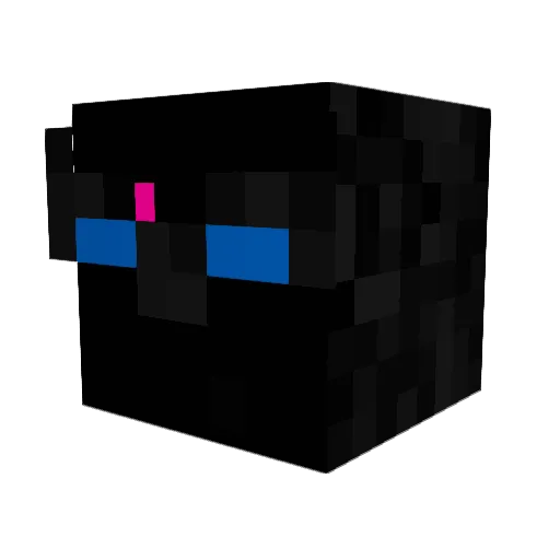 Revolt954 Minecraft avatar head, 3D render