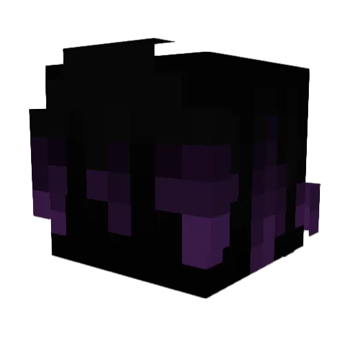 Revxlve Minecraft avatar head, 3D render