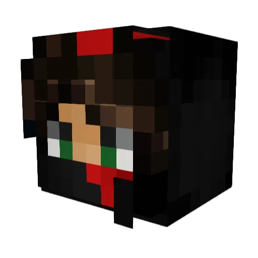 Revxrb__ Minecraft avatar head, 3D render