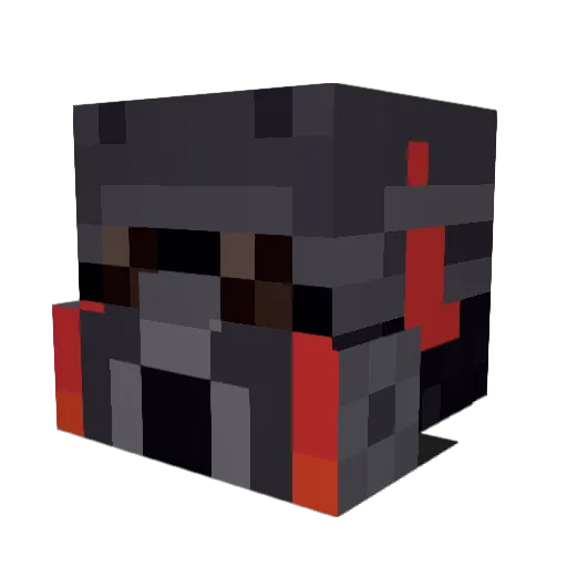 Rex146 Minecraft avatar head, 3D render