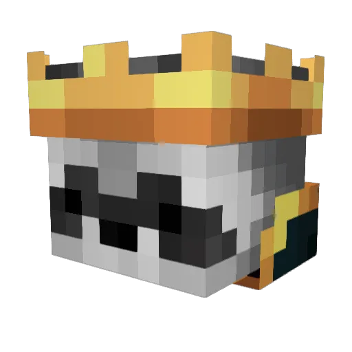 Rex23394 Minecraft avatar head, 3D render