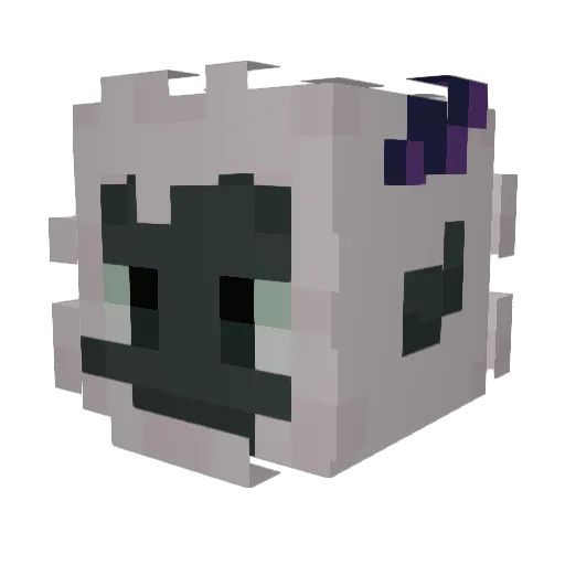 RexQueenston Minecraft avatar head, 3D render
