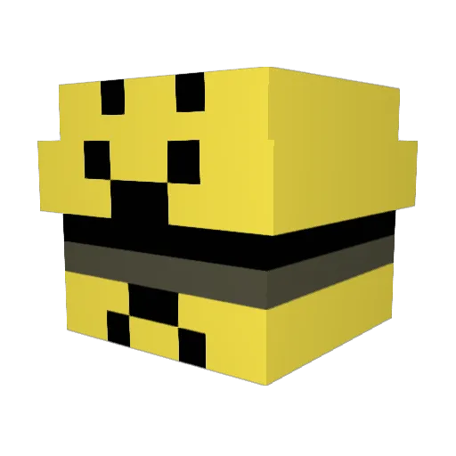 RexTheeGamer Minecraft avatar head, 3D render