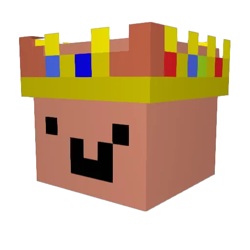 Rex_327 Minecraft avatar head, 3D render