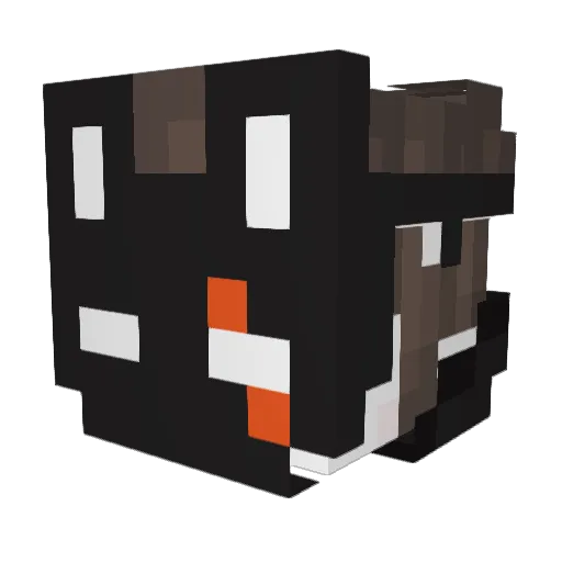 Rex_Eden Minecraft avatar head, 3D render