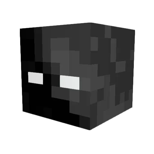 Rexasurous Minecraft avatar head, 3D render