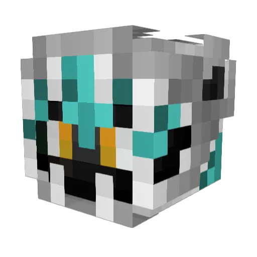 Rexito38 Minecraft avatar head, 3D render