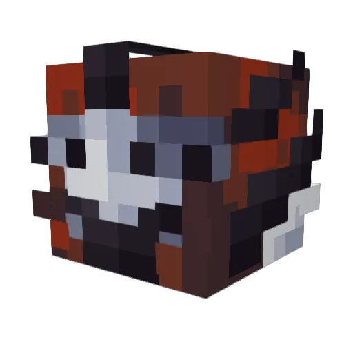 Rexmatt14 Minecraft avatar head, 3D render