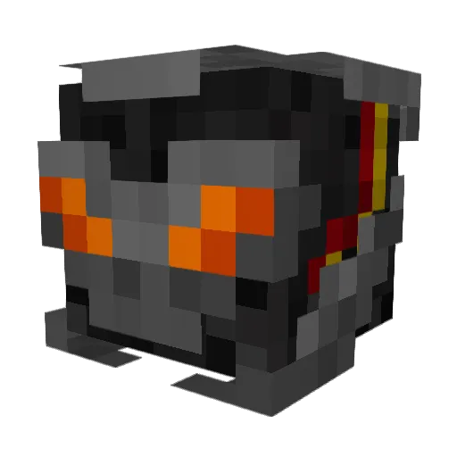 Rexmaxx737 Minecraft avatar head, 3D render