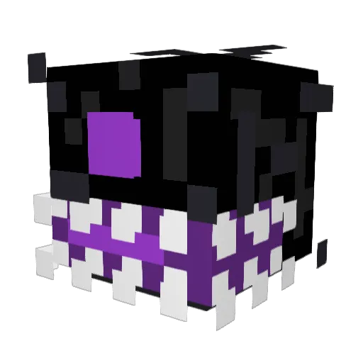 Rexmien Minecraft avatar head, 3D render