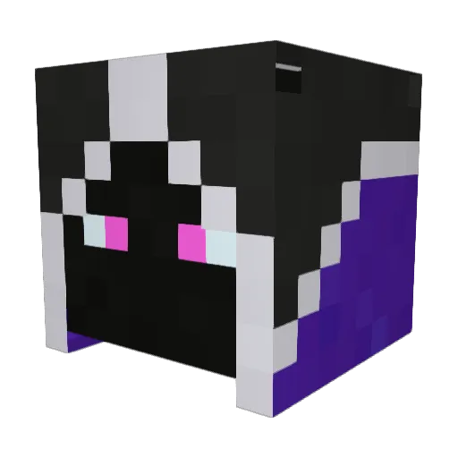 RextTG Minecraft avatar head, 3D render