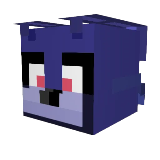 RexuIus Minecraft avatar head, 3D render