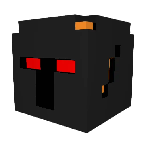 RexxNorilsk Minecraft avatar head, 3D render
