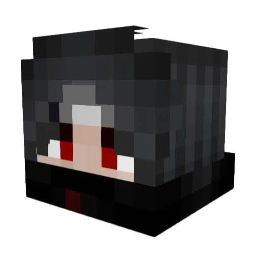 Rexy478 Minecraft avatar head, 3D render