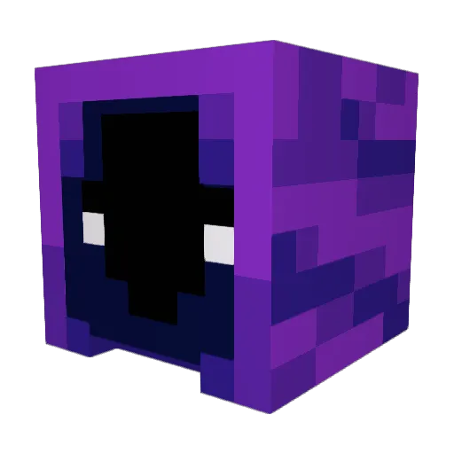 Rexzeneski Minecraft avatar head, 3D render