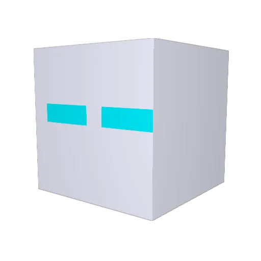 ReyTheDev Minecraft avatar head, 3D render