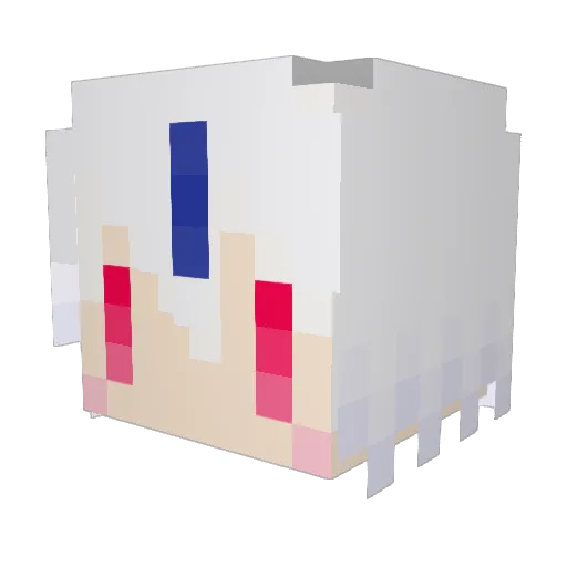 Rey_2214 Minecraft avatar head, 3D render