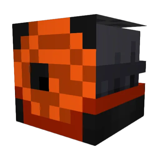 Reydog2006 Minecraft avatar head, 3D render