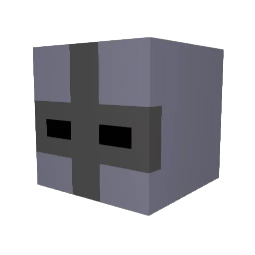 Reygarn31 Minecraft avatar head, 3D render
