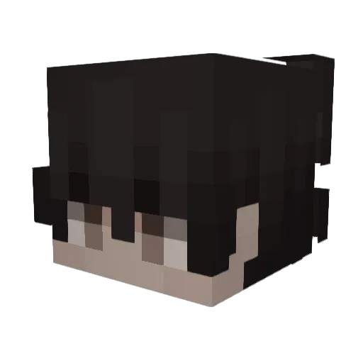 ReynaBey_ Minecraft avatar head, 3D render