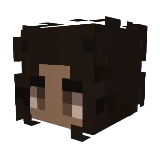 ReynaTeAmo_ Minecraft avatar head, 3D render