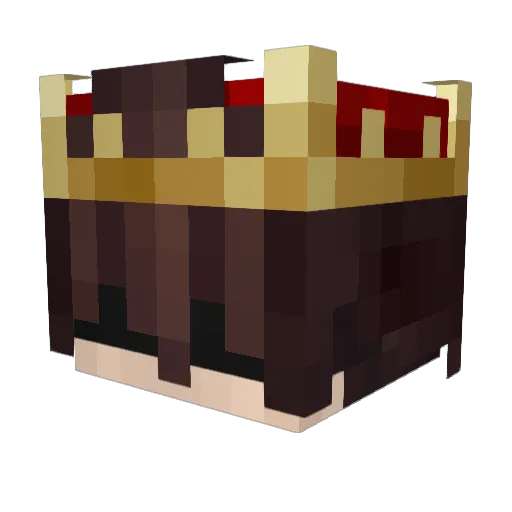 Reyndy Minecraft avatar head, 3D render