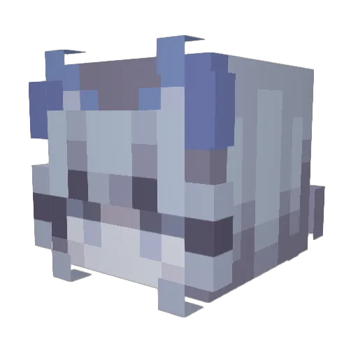 Reywas315 Minecraft avatar head, 3D render