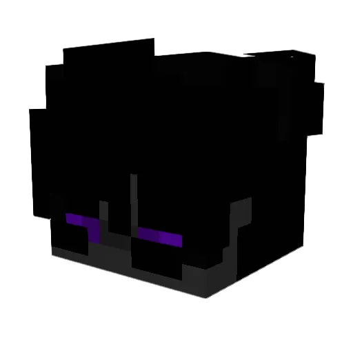 Rezerwacja Minecraft avatar head, 3D render