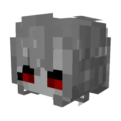 ReziztorR Minecraft avatar head, 3D render