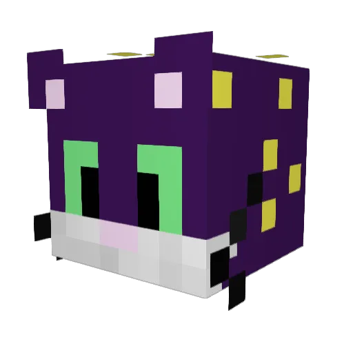 RezmanG Minecraft avatar head, 3D render
