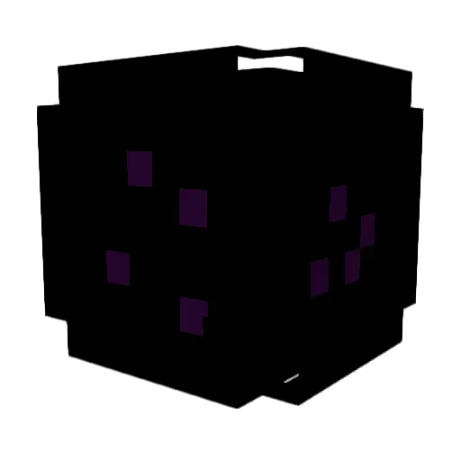 Reznot Minecraft avatar head, 3D render