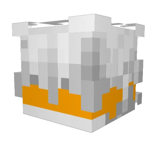 RezzMCSocial Minecraft avatar head, 3D render