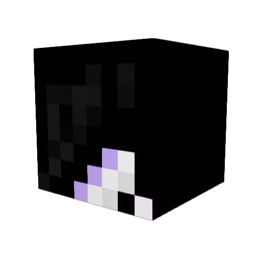 Rezzes Minecraft avatar head, 3D render