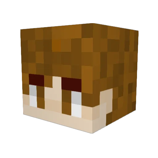 Rhaegar83 Minecraft avatar head, 3D render