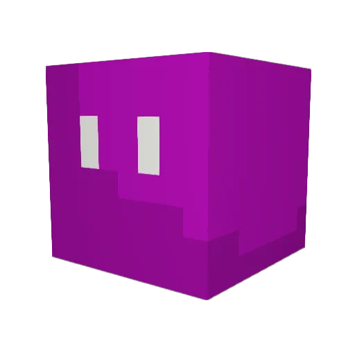 Rhee2 Minecraft avatar head, 3D render
