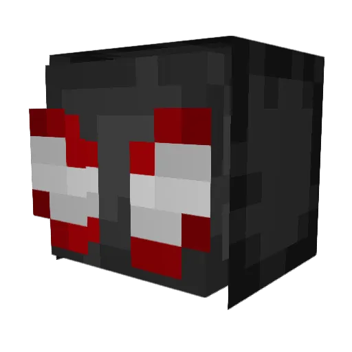 Rhenarin Minecraft avatar head, 3D render