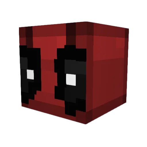Rhinehold Minecraft avatar head, 3D render