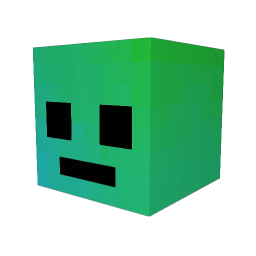 RhinoBoy303 Minecraft avatar head, 3D render