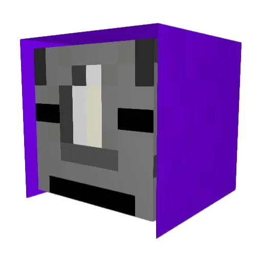 RhinoRapscallion Minecraft avatar head, 3D render