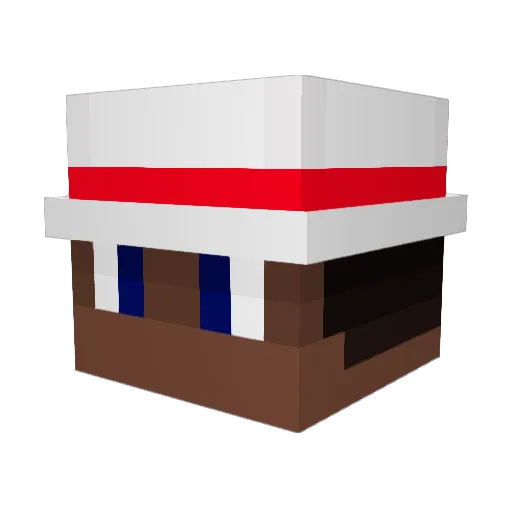 Rhl2099 Minecraft avatar head, 3D render