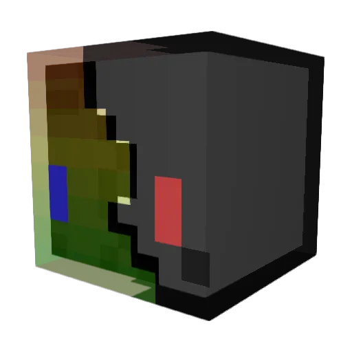 Rhoodwig Minecraft avatar head, 3D render