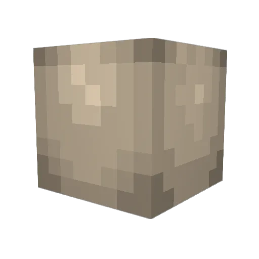 Rhyllex Minecraft avatar head, 3D render