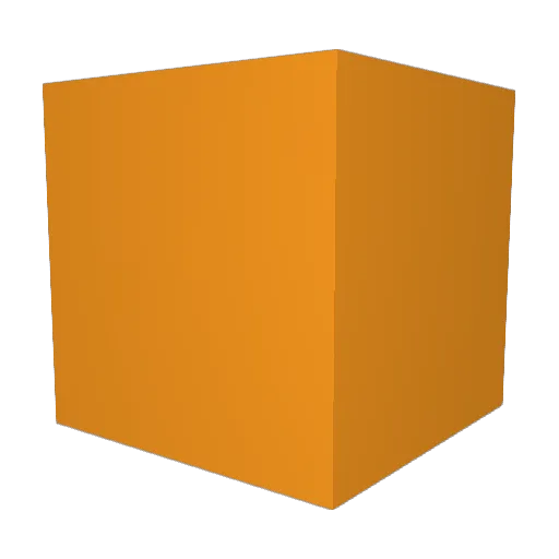 Rhymic Minecraft avatar head, 3D render