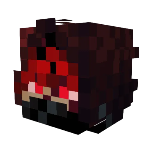 Rhyphoric Minecraft avatar head, 3D render