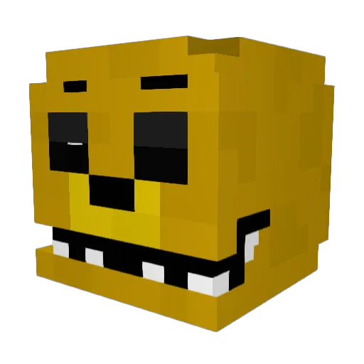 Rhysdabomb1 Minecraft avatar head, 3D render