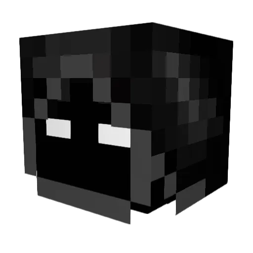 RiCkY006 Minecraft avatar head, 3D render
