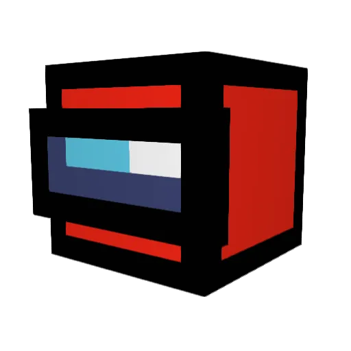 Riaa1 Minecraft avatar head, 3D render